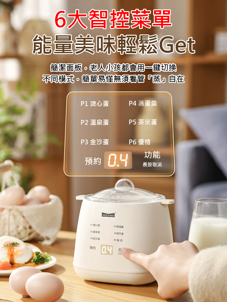 110V多功能煮蛋小蒸鍋