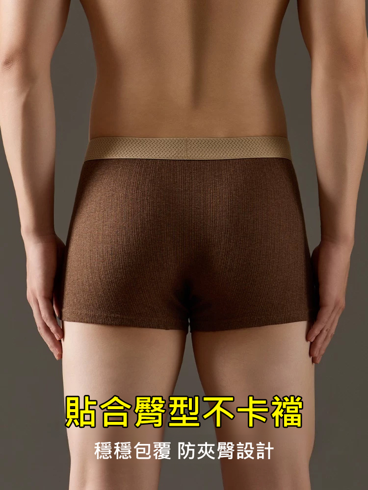 【不挑身材不勒胯】輕奢男士內褲