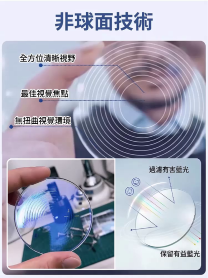 【設計師聯合打造】滿天星智慧變焦變色老花眼鏡