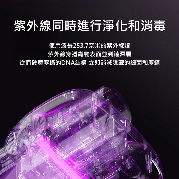 【無線吸拖一體】大吸力除蟎吸塵拖地機