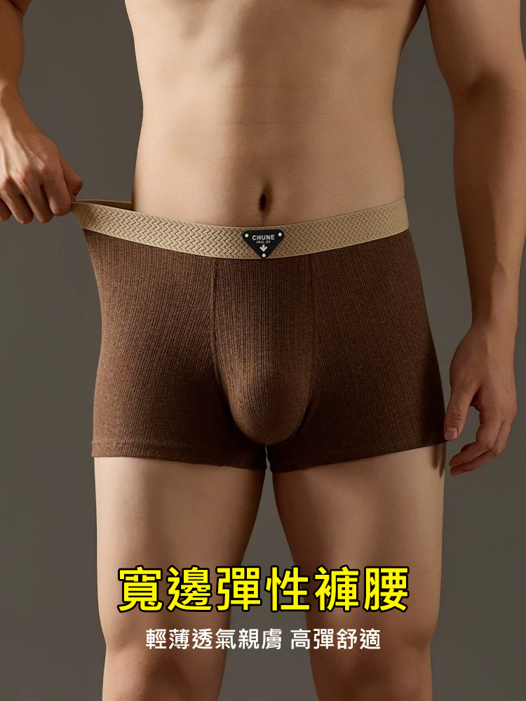 【不挑身材不勒胯】輕奢男士內褲