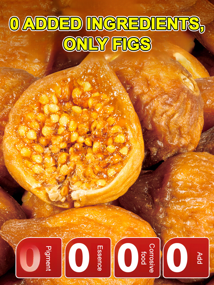 Anti-Cancer & Uric Acid Lowering Triple-Steamed and Sun-Dried Figs