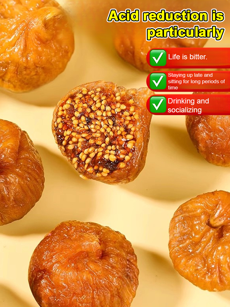 Anti-Cancer & Uric Acid Lowering Triple-Steamed and Sun-Dried Figs