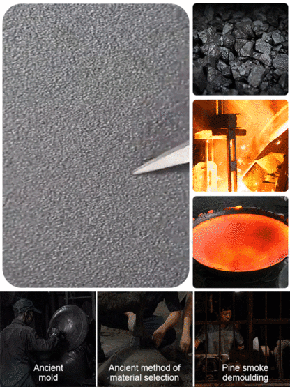 Thickened Handmade Cast Iron Pan