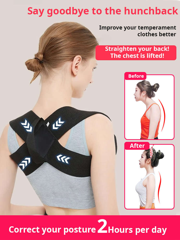 New hunchback correction strap