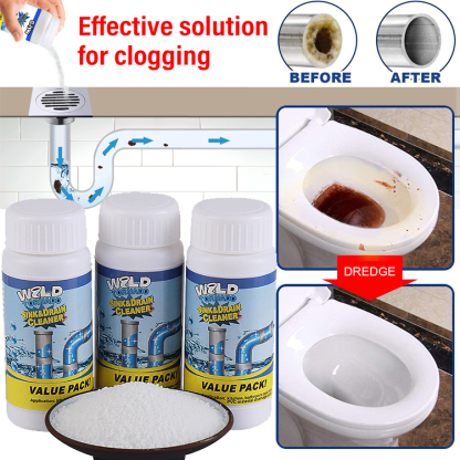 Pipe unclogging agent