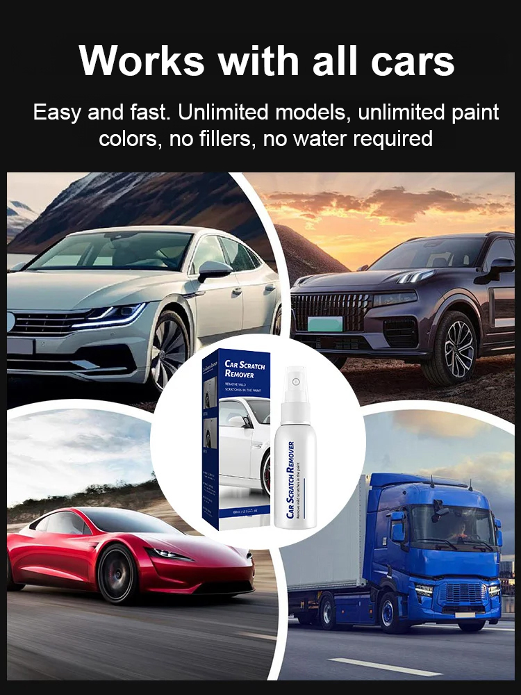 Car scratch repair spray