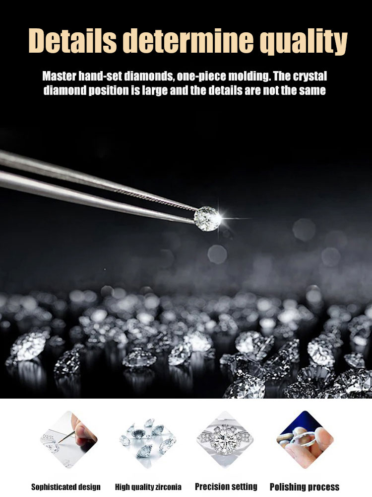 Lucky Copper Coin Open Ring with Rhinestones