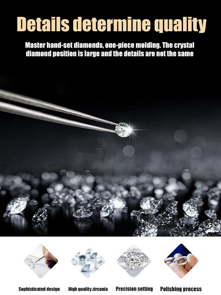 Lucky Copper Coin Open Ring with Rhinestones