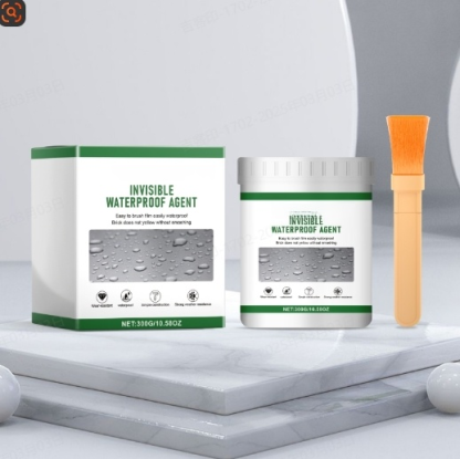 Transparent waterproofing agent
