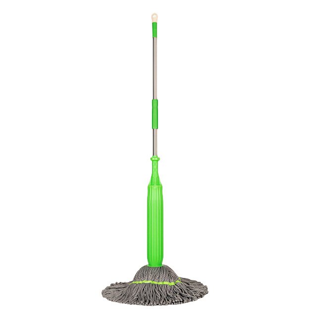 【 1-second dehydration 】 Bamboo fiber self twisting rotating mop