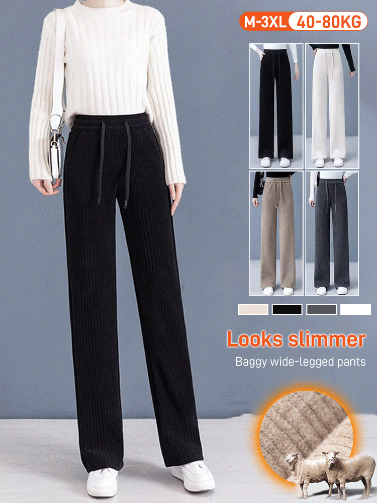 Padded thin lifting waist hundred casual pants