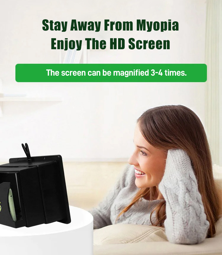 Mobile Phone Screen Magnifier，Suitable for the elderly, children and people who often look at their mobile phones