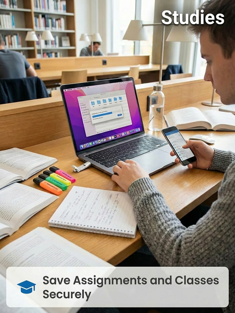 2-in-1 Mobile Solid State USB Drive for Phone & PC