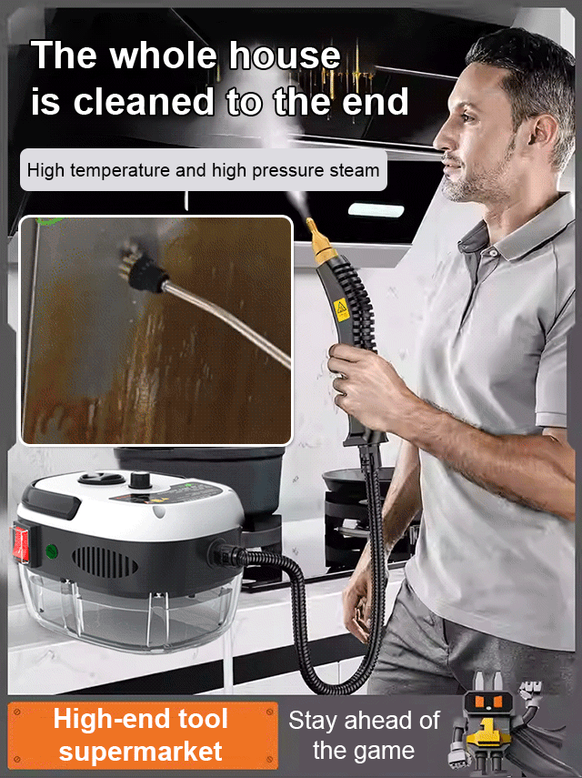 High temperature and high pressure steam cleaning machine