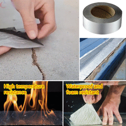 Strong waterproof leak-trapping tape