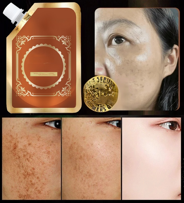 Fade dark spots in two weeks anti-spot and anti-wrinkle mask
