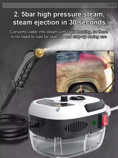 High temperature and high pressure steam cleaning machine