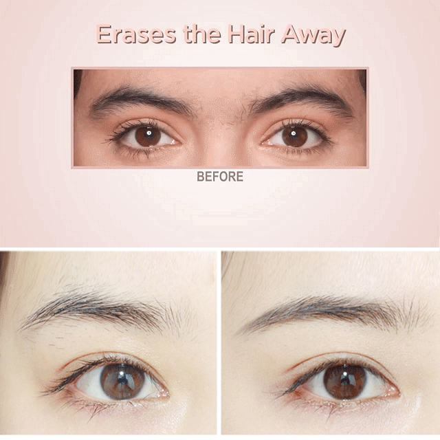 [Zero-dollar shopping] Curved eyebrow scissor trimmer with comb and protective mesh