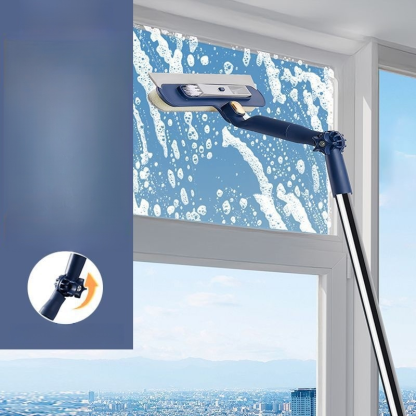 Adjustable Extended Window Cleaner,Say goodbye to back pain, safe and labor-saving