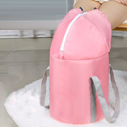 Collapsible thermostatic foot soaking bucket