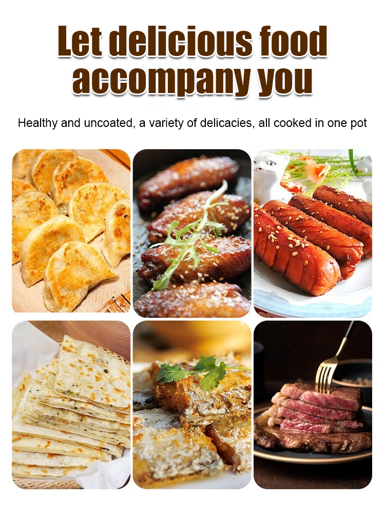 Thickened Handmade Cast Iron Pan