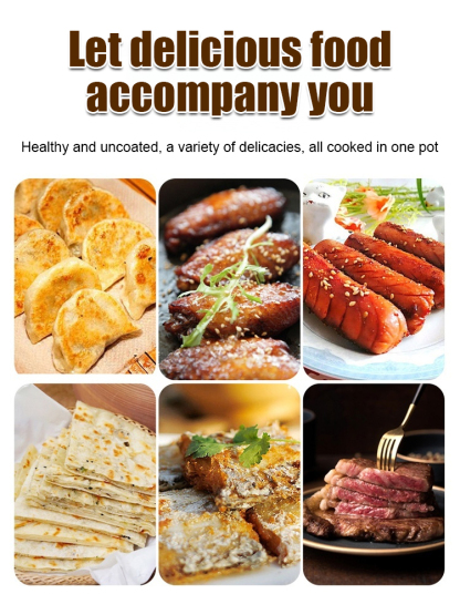 Thickened Handmade Cast Iron Pan