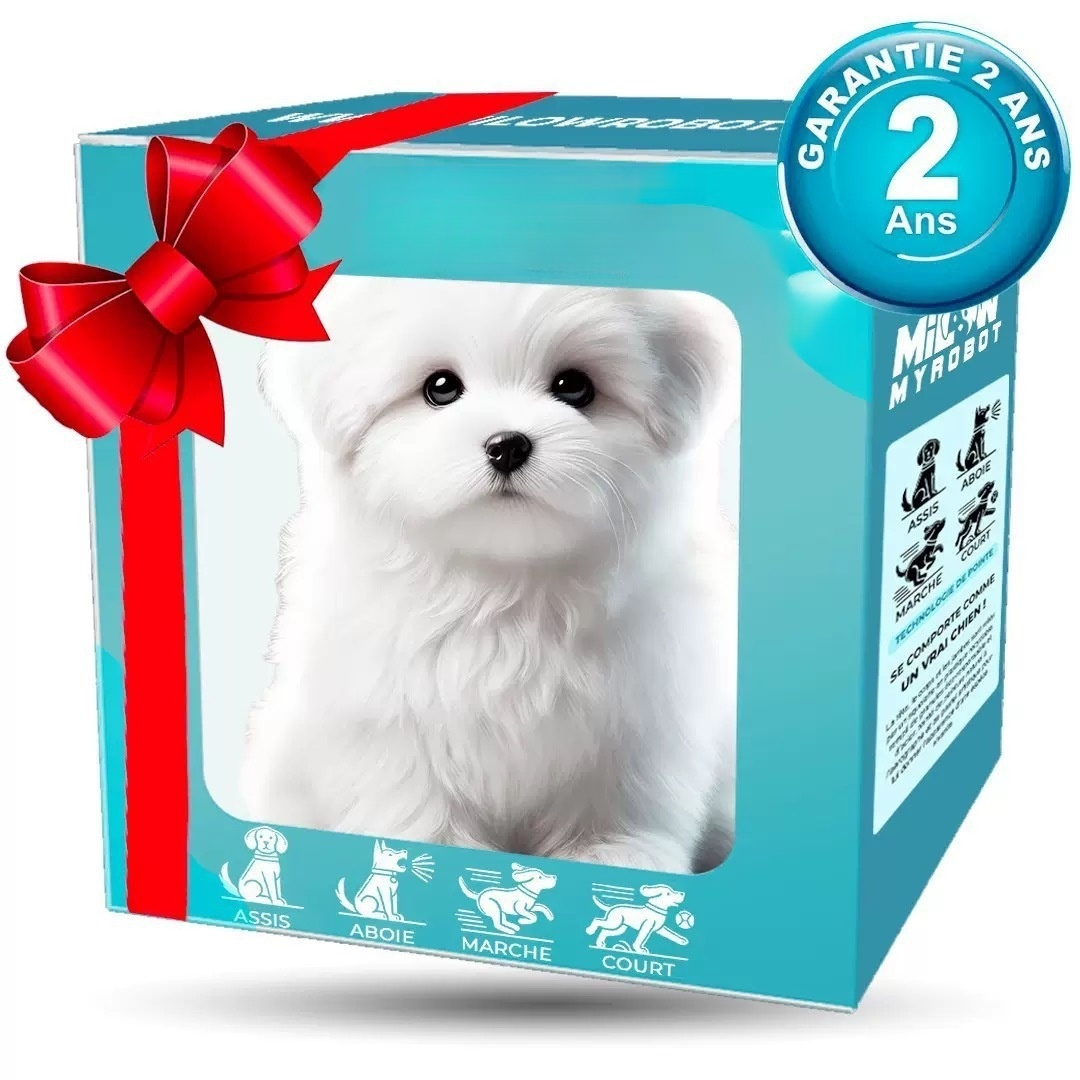 Simulates 98% of real tactile feedback, super realistic robot puppy