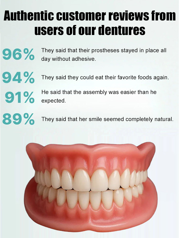 Portable Dental Denture Case Set - Restore Your Confident Smile
