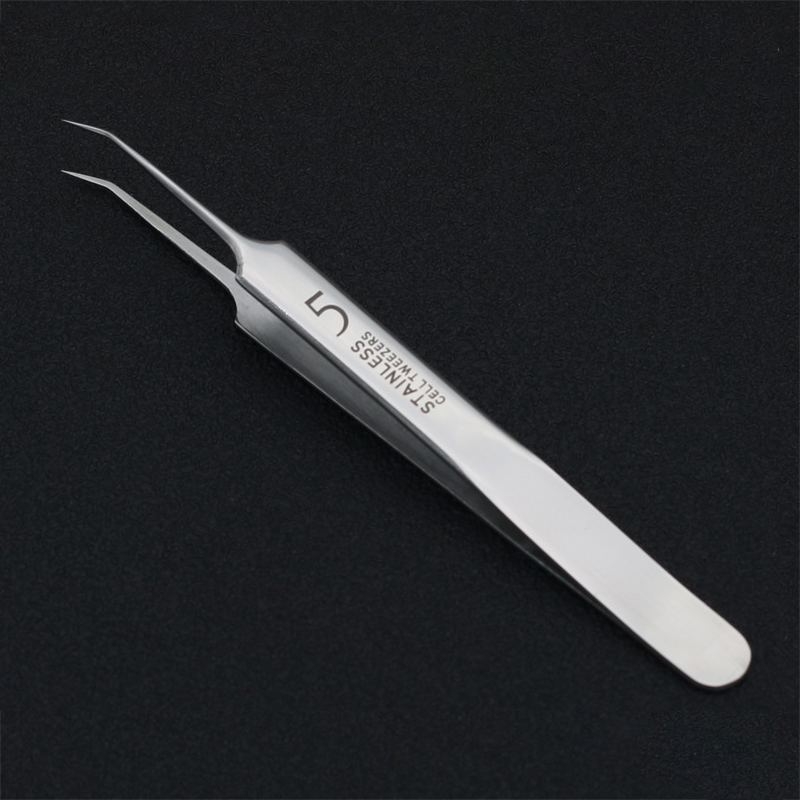 🪡Stainless Steel Acne and Blackhead Tweezers🧰Straight tip, 145° angled tip, 128° hook, covering all facial cleansing needs.