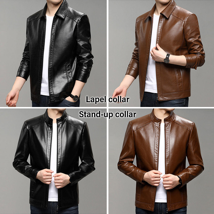 Men's Leather Jacket Collection