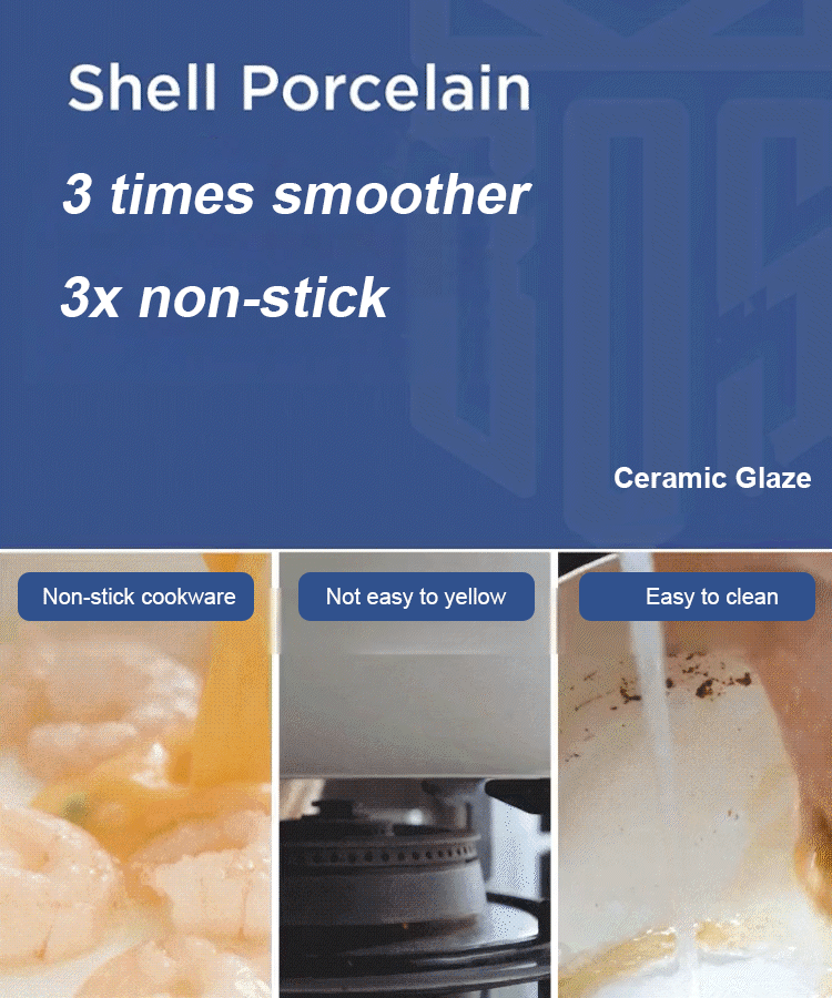 Ceramic Glazed Non-Stick Cookware