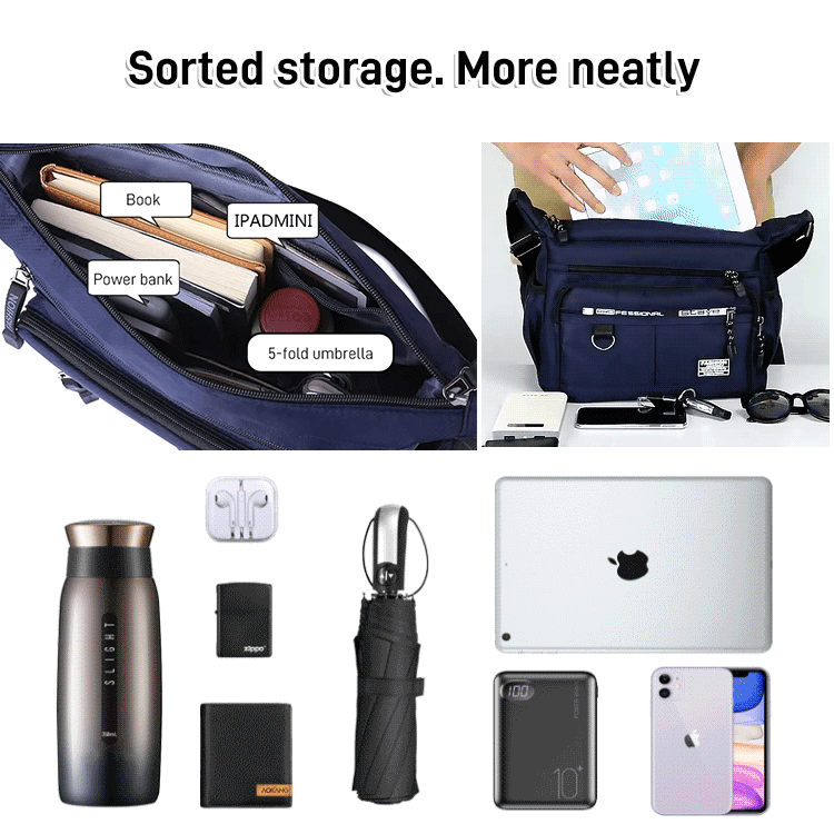 Waterproof Light Leisure Bag🔥Extra large capacity, one pack lasts for 10 years