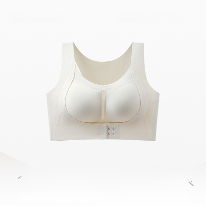 Front buckle lifting and pushing posture correction bra