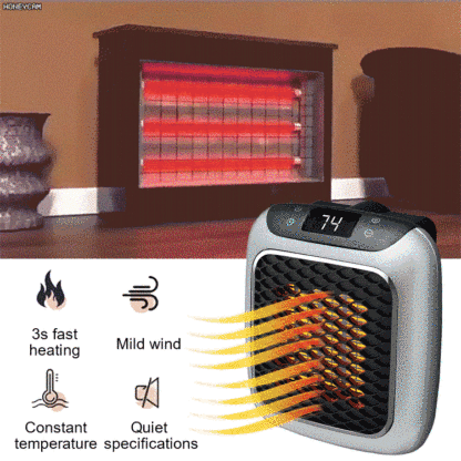 Wall-mounted heater