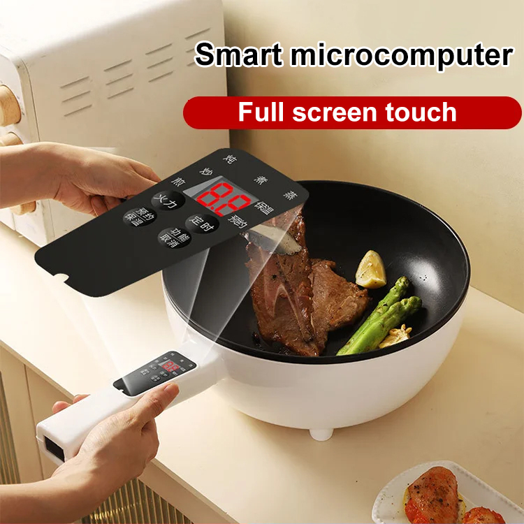 Multifunctional smart electric frying pan