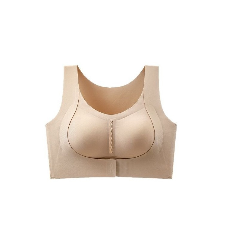 Front buckle lifting and pushing posture correction bra