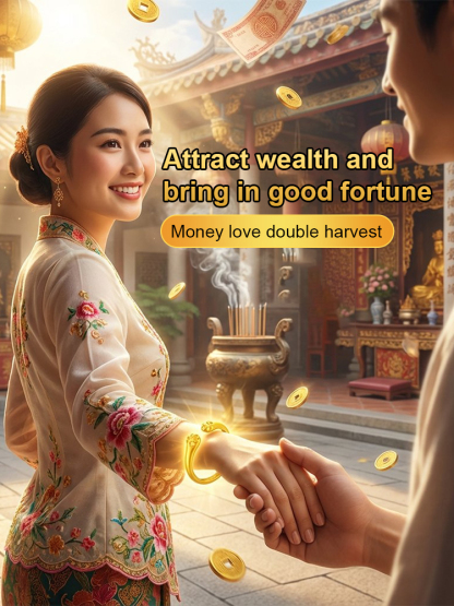"Paw of Fortune: Bracelet of Love and Wealth"