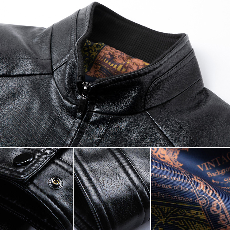 Men's Leather Jacket Collection