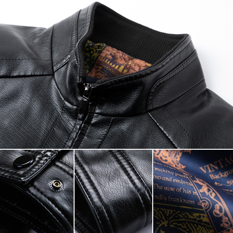 Men's Leather Jacket Collection
