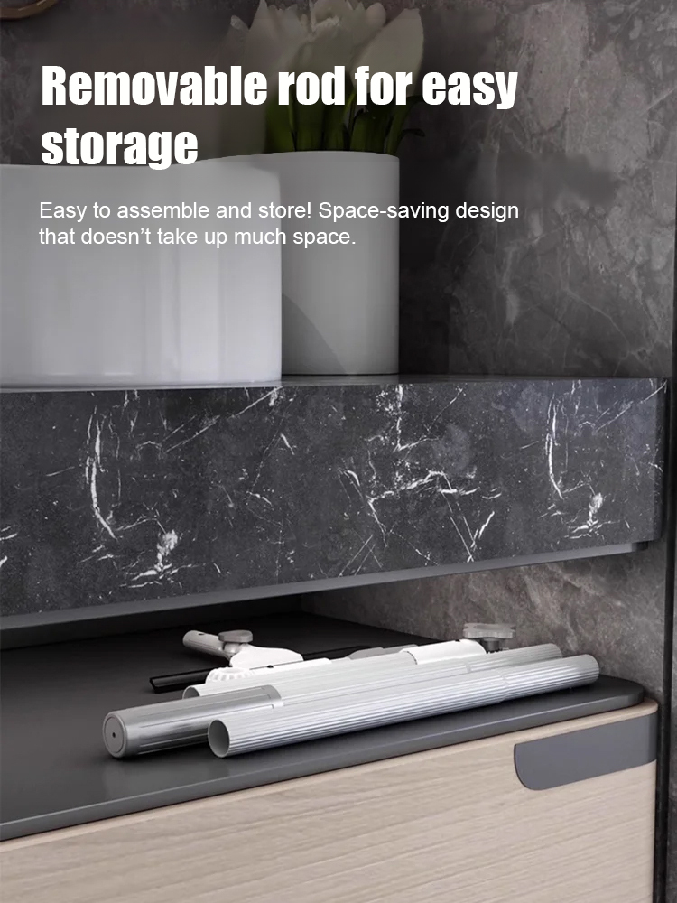 Adjustable Extended Window Cleaner,Say goodbye to back pain, safe and labor-saving