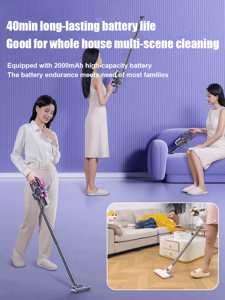 Wireless 4-in-1 Mite Removal Vacuum Cleaner