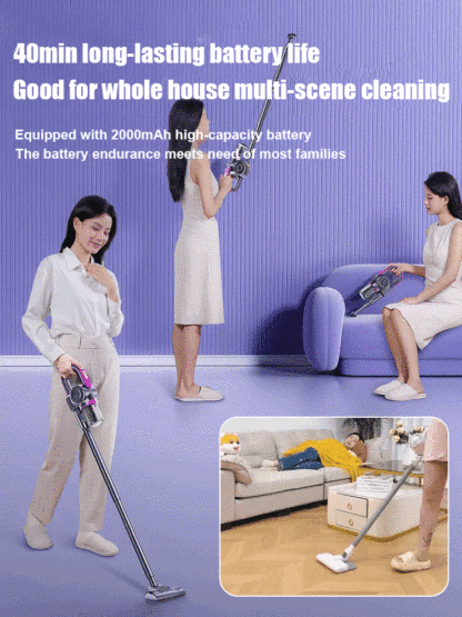 Wireless 4-in-1 Mite Removal Vacuum Cleaner