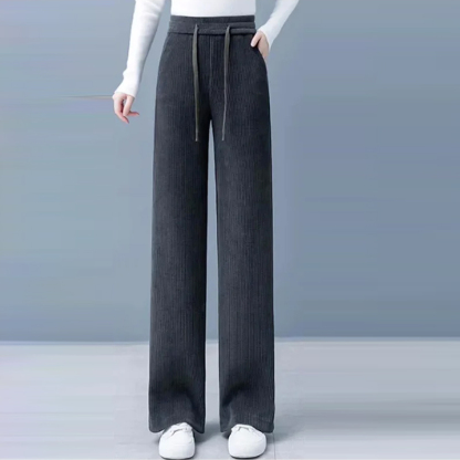 Padded thin lifting waist hundred casual pants