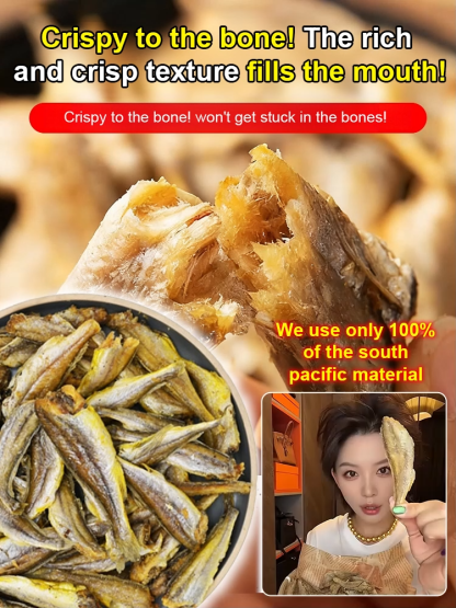 Dried small fish that is extremely difficult to catch in the deep sea