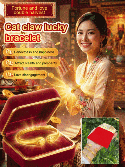 "Paw of Fortune: Bracelet of Love and Wealth"