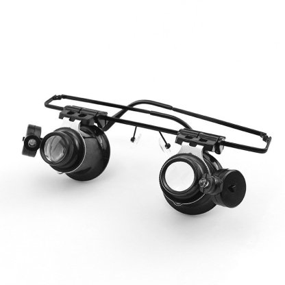 Head-Mounted Binocular Magnifier