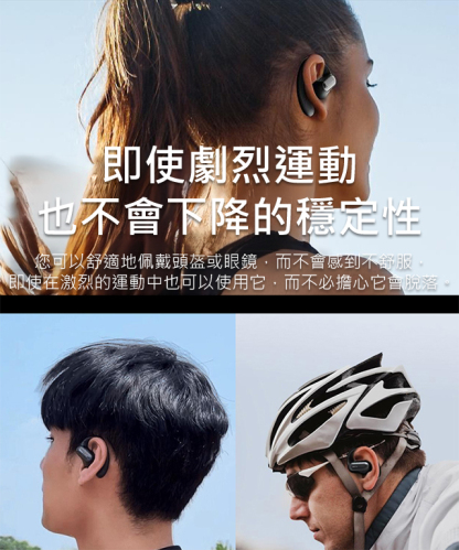 無線藍牙耳機不入耳掛耳式