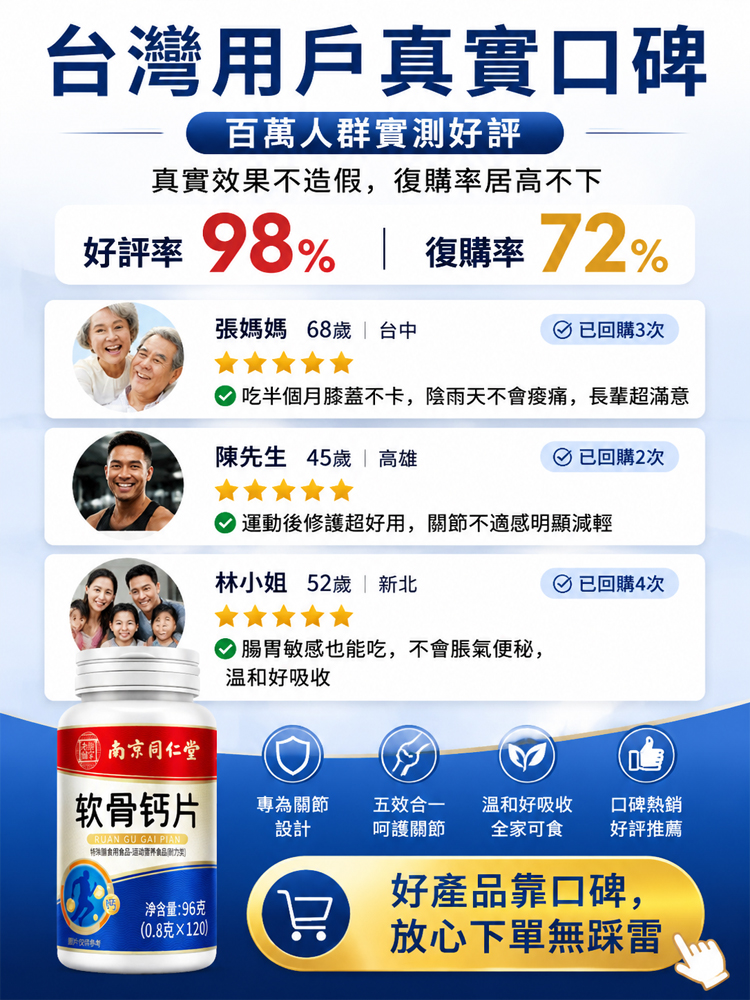 軟骨鈣片 