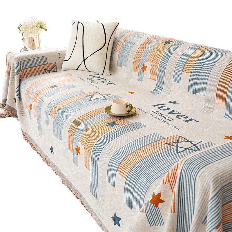 雙面雪尼爾沙發巾